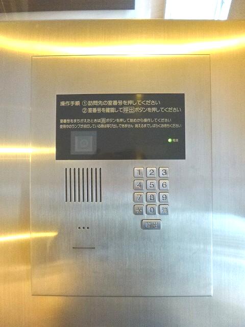 エントランス　モニター付オートロックセキュリティです