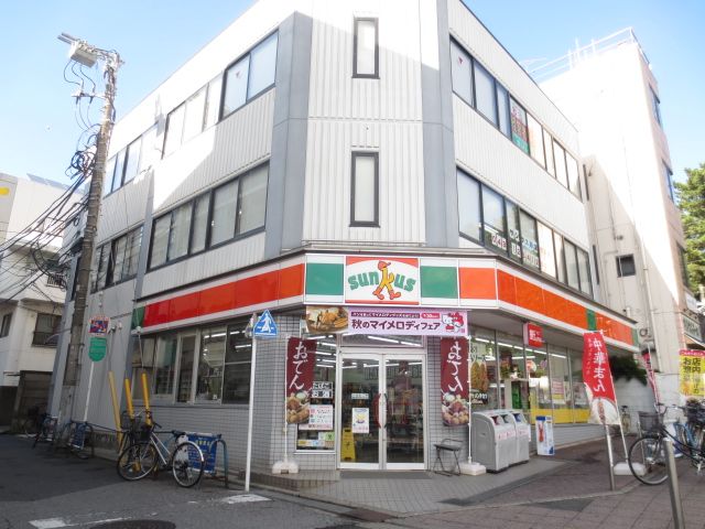 コンビニ　サンクス　西千葉駅前店（コンビニ）まで800m