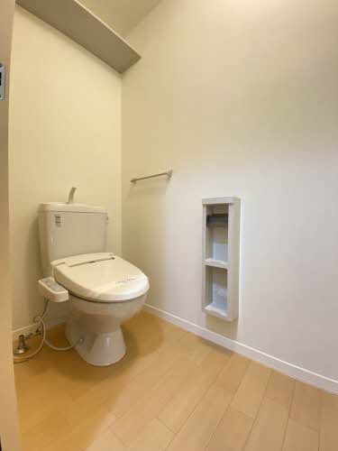 トイレ　トイレもきれいです