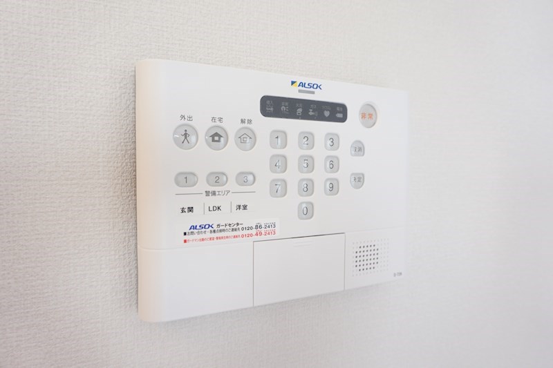 セキュリティ　ALSOKホームセキュリティ搭載