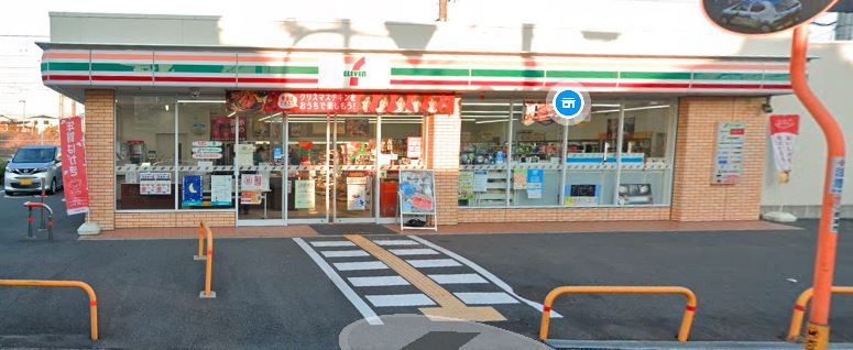 コンビニ　セブンイレブン 摂津千里丘4丁目店（コンビニ）まで581m