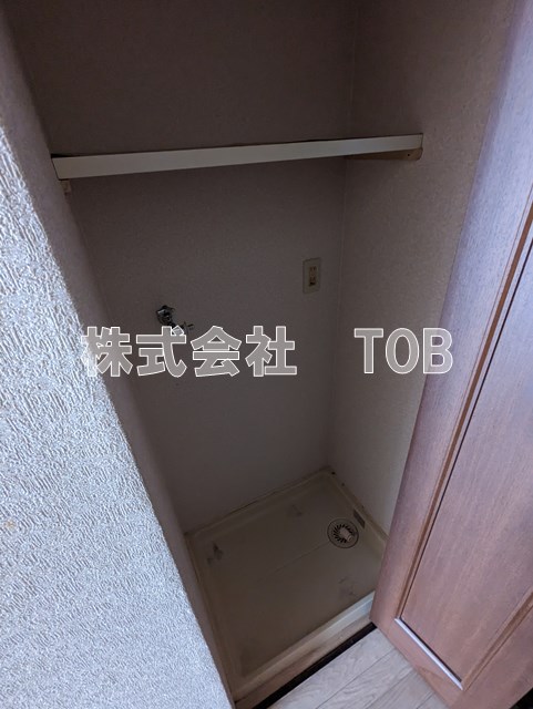 洗面設備　洗濯機置き場※クリーニング中の写真※
