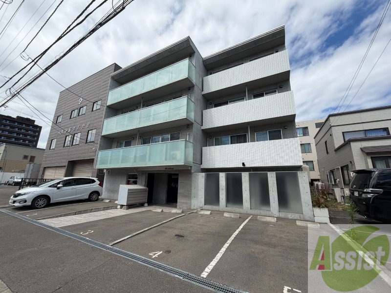 建物外観　札幌市西区二十四軒４条「フェラーシュヴァル琴似」