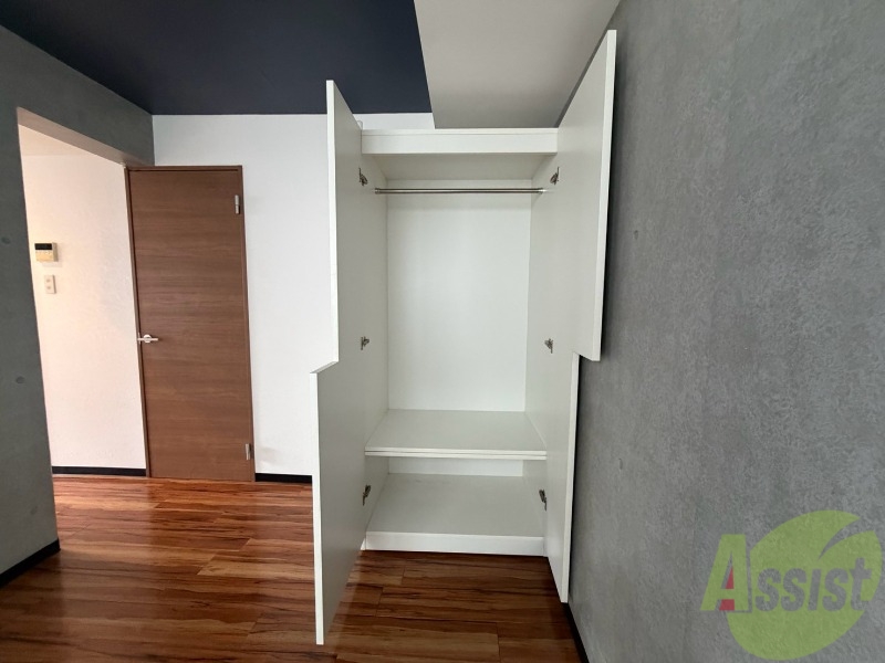 収納　収納もバッチリあるのでお部屋が片付きますよ！
