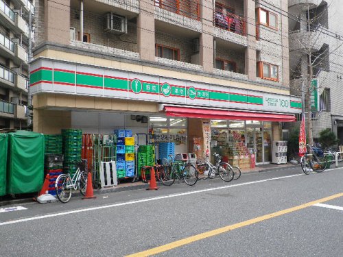 コンビニ　ローソンストア100 LS町屋店（コンビニ）まで610m