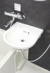 洗面設備　洗面所です