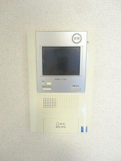 セキュリティ　モニター付きインターホンです