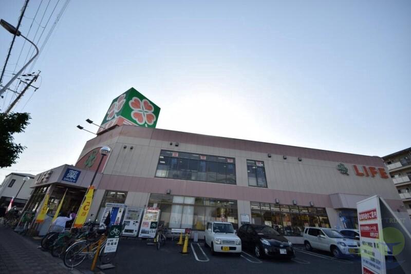 スーパー　ライフ　崇禅寺店（スーパー）まで691m