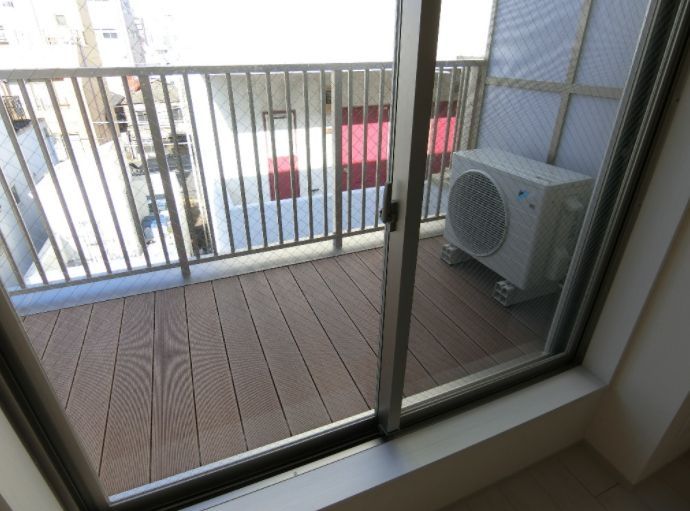バルコニー　※別部屋の参考写真です。