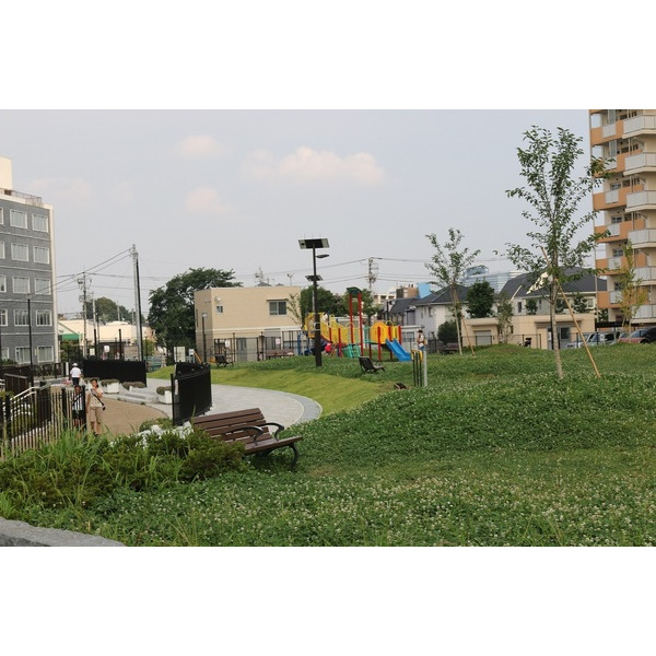 公園　白鷺せせらぎ公園（公園）まで674m
