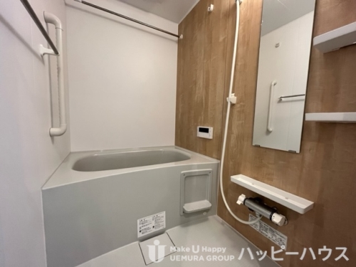 バス・シャワールーム　９０６号室の写真です。
