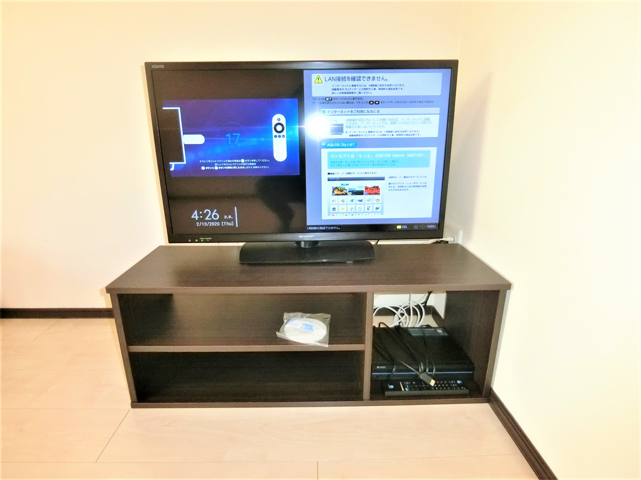 その他設備　★テレビとテレビ台が備え付けです★