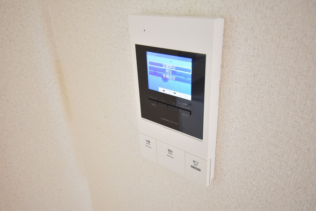 セキュリティ　モニター付きオートロック♪