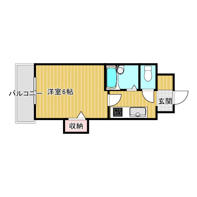 ＪＲ山陽本線 魚住駅 徒歩5分 5階建 築36年の間取り写真