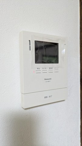 セキュリティ　モニター付きドアホン