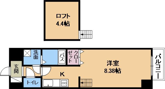エンゼルプラザeastIIの間取り写真