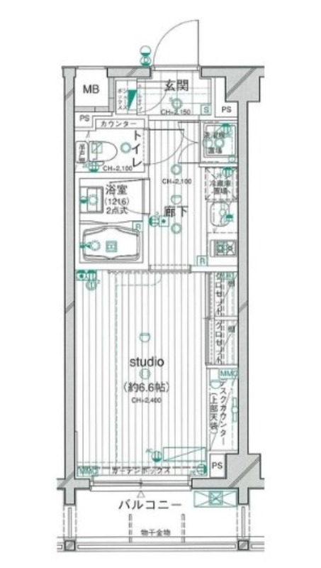 ダイナシティ池上の間取り写真