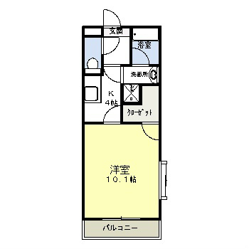 ソレイユSKの間取り写真