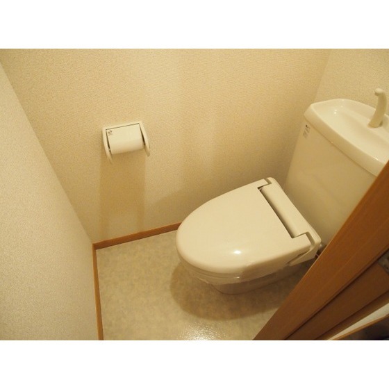 埼玉新都市交通伊奈線 加茂宮駅 徒歩9分 3階建 築23年のトイレ写真