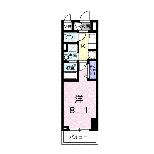 スアヴィス平塚八千代の間取り写真