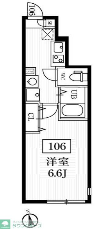 ミハス西小山の間取り写真