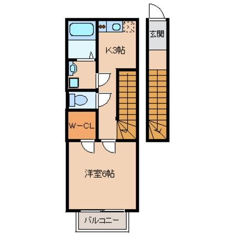 アムール美園の間取り写真