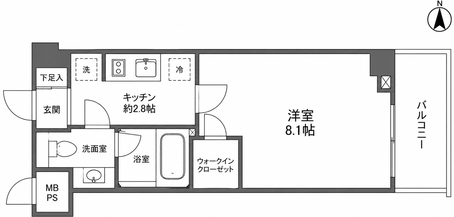 シェノン三軒茶屋の間取り写真