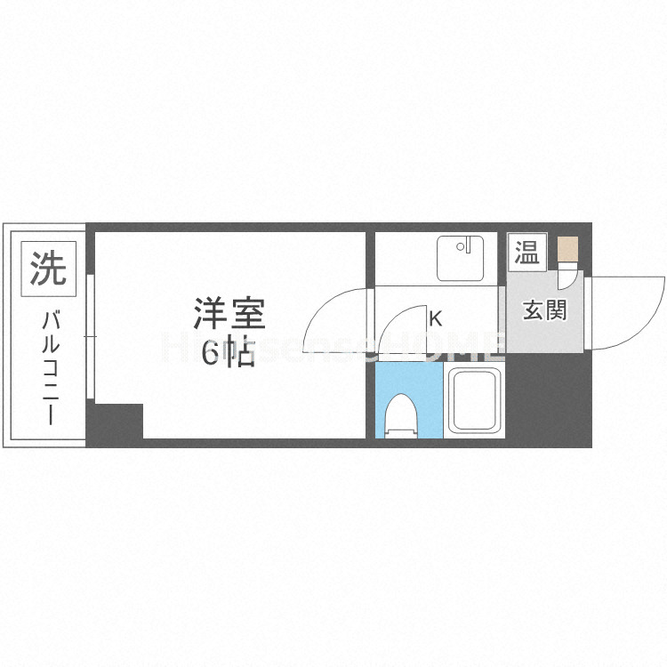 シャルムメゾン千林大宮の間取り写真