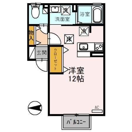 ザウバーヴィントIIの間取り写真