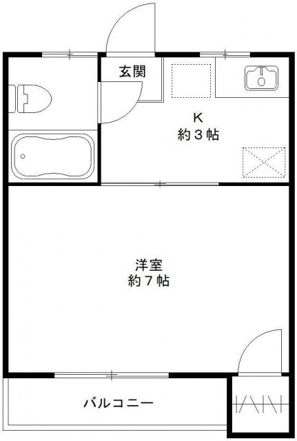 セシール幕張Iの間取り写真