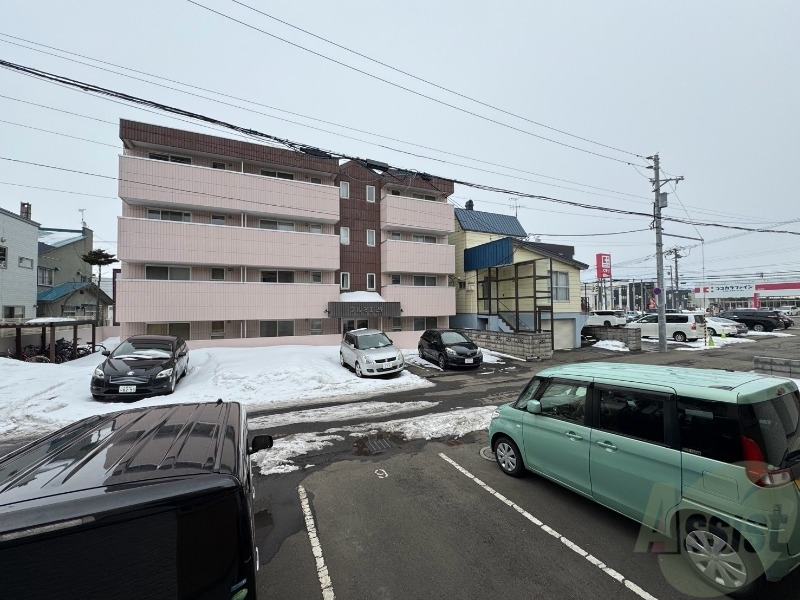 眺望　眺望です。建物はありますが風通しは良さそうです。