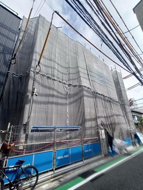 建物外観　※建築中※２０２６年９月撮影※