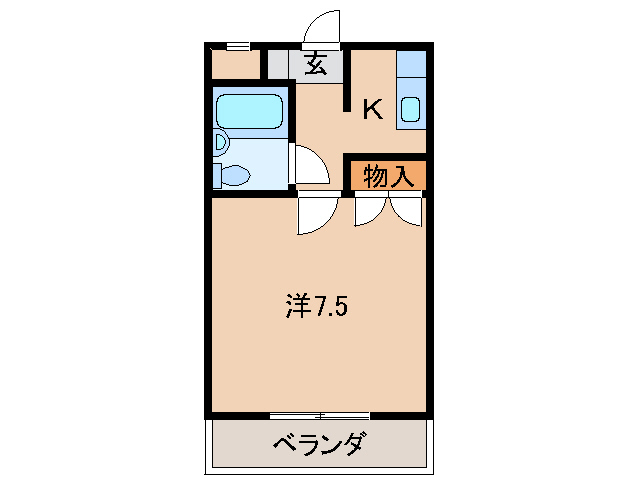 ＭＦシティマンションの間取り