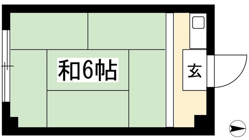 倉橋マンション（本館）の間取り