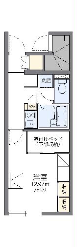 レオパレスウィンドウの間取り