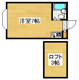 埼玉県富士見市関沢３（アパート）の賃貸物件の間取り