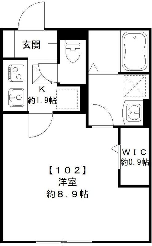 ハイツ豊の間取り