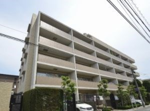 大田区中馬込のマンションの建物外観
