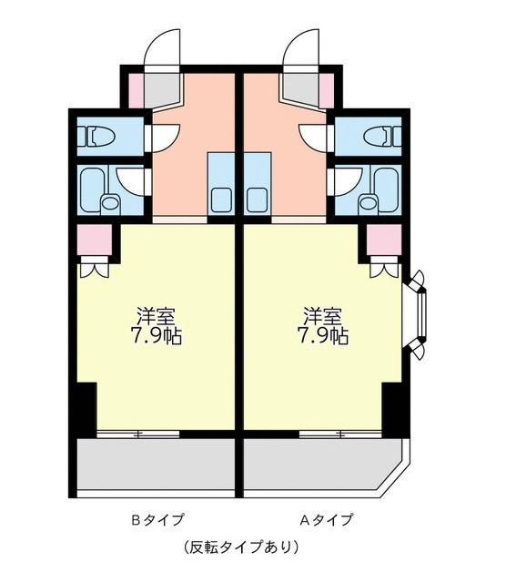 神奈川県相模原市中央区共和４（マンション）の賃貸物件の間取り