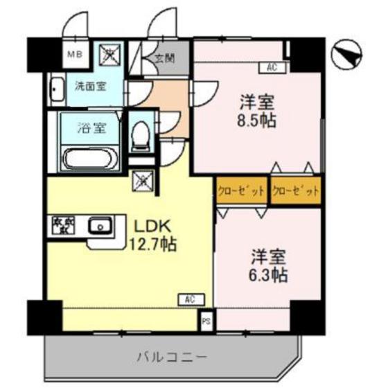 グラン・ルポ高崎の間取り