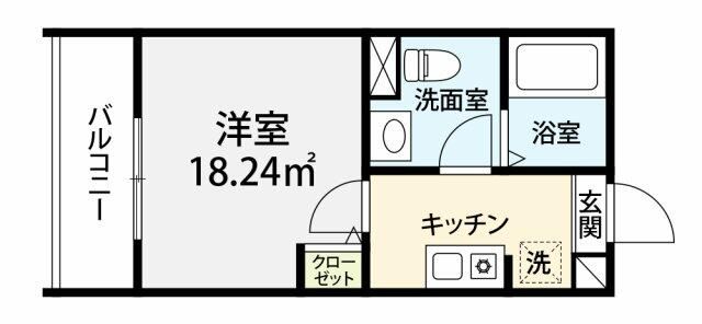 チェルシークロイスターズの間取り