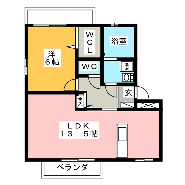 スプレンダ新清洲の間取り