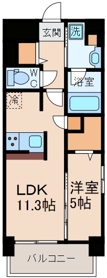 パグーロ東三国の間取り