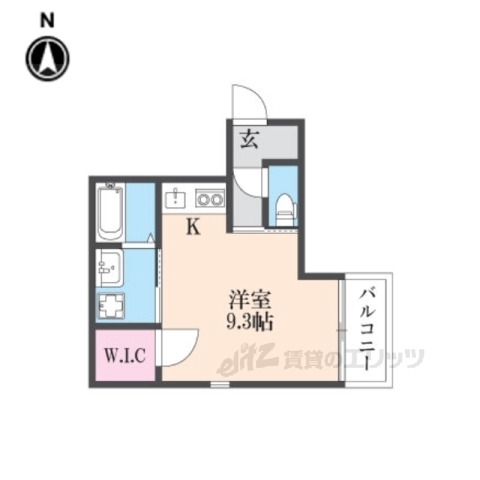 北山インフィニティの間取り