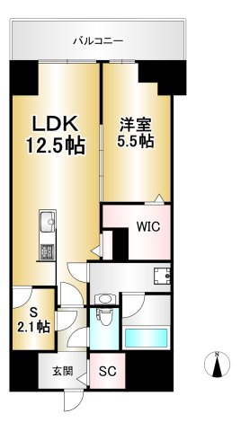 【CLOVER泉の間取り】