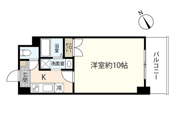 Ｓ－ＦＯＲＴ中広通りの間取り