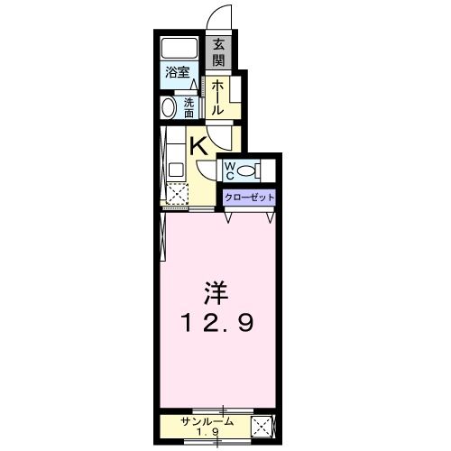 【カーサ　デル　ソル　Iの間取り】