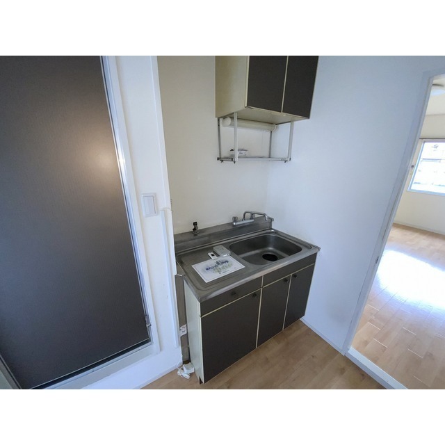 キッチン　ガスコンロ設置可