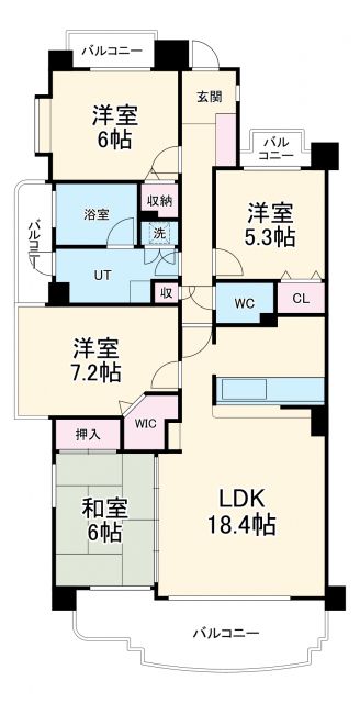 ユーフォリア八事桜ヶ丘の間取り