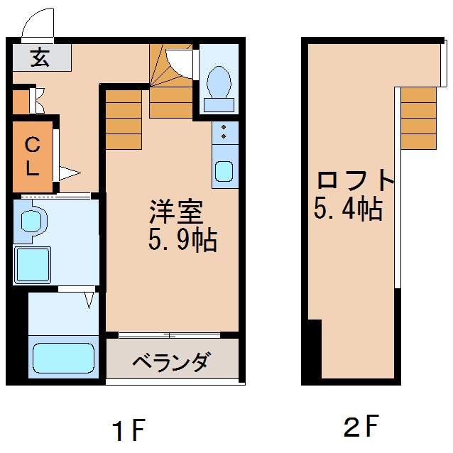 stage新栄の間取り